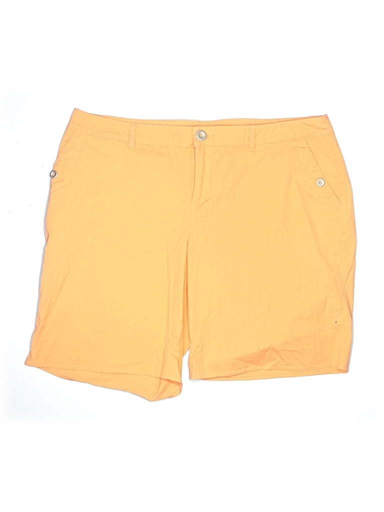 Pre-owned Lane Bryant Shorts In Yellow