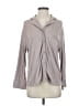 NEIWAI Gray Long Sleeve Blouse Size S - photo 1