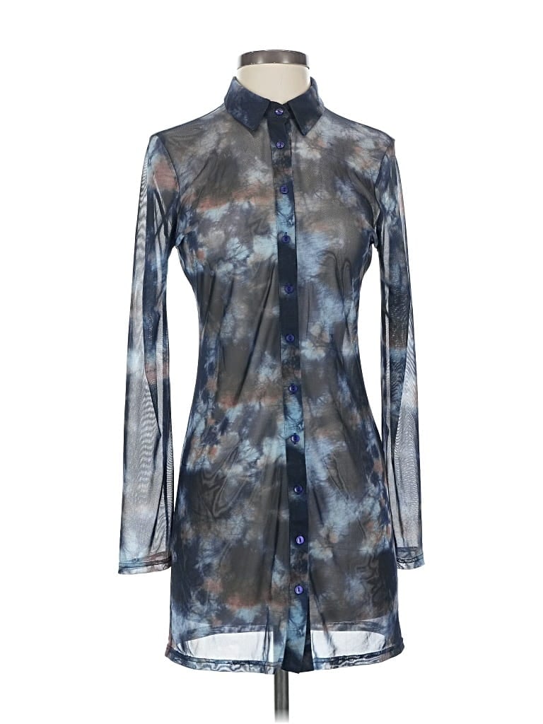 Pre-owned Urban Outfitters Cocktail Dress In Blue