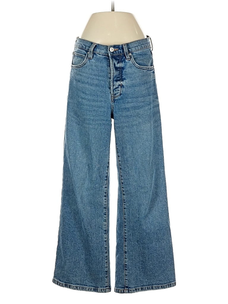Pre-owned Nicole Miller Jeans In Blue