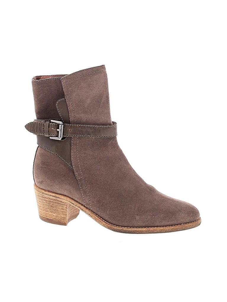 Pre-owned Allsaints Boots In Brown