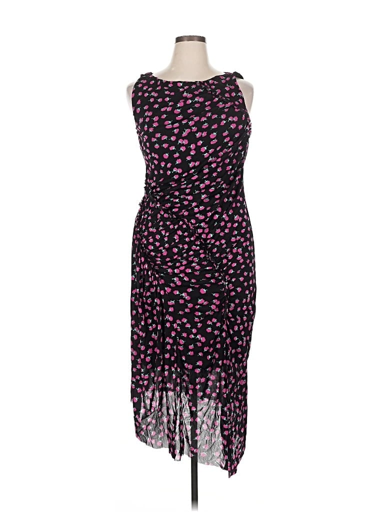 Pre-owned Diane Von Furstenberg Cocktail Dress In Black