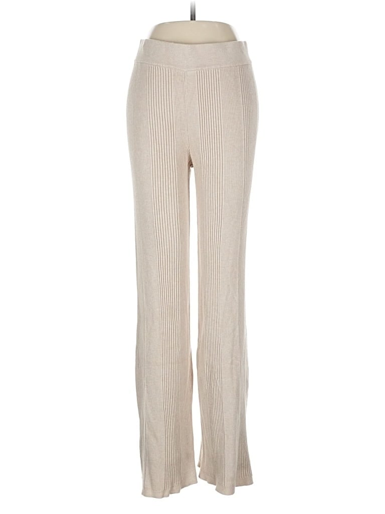 Pre-owned Pink Rose Casual Pants In White