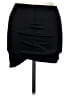 Shein Solid Black Gray Casual Skirt Size 6 - photo 1