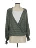 Max Studio 100% Polyester Green Long Sleeve Blouse Size M - photo 1