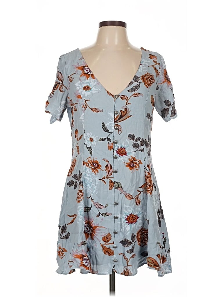 Pre-owned Kimchi Blue Casual Dress In Blue