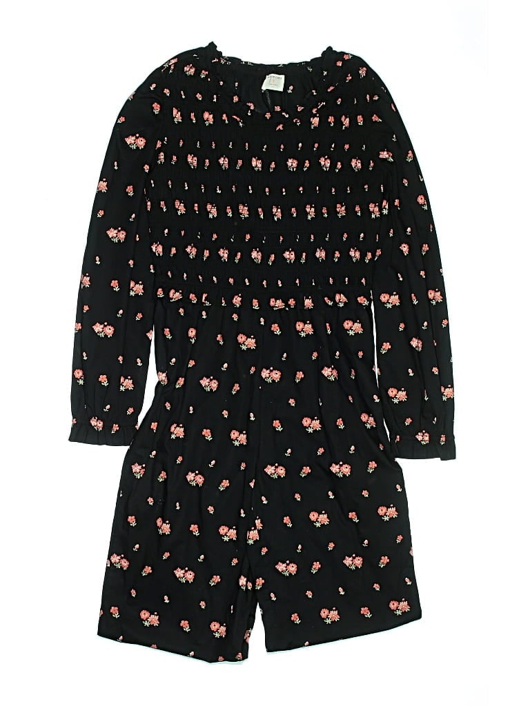 Pre-owned Crewcuts Kids' Dress In Black