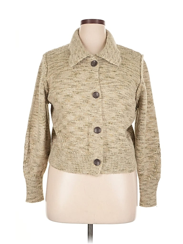 Pre-owned Universal Thread Cardigan Sweater In Brown