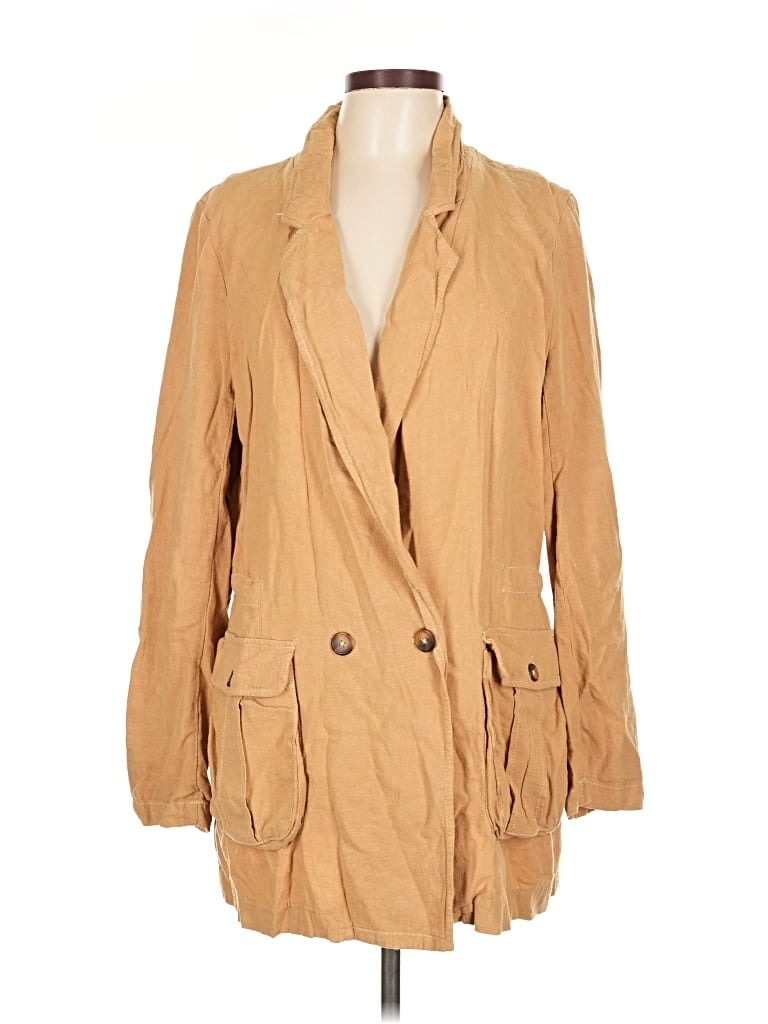 Pre-owned Free People Jacket In Brown