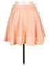 Alamour 100% Polyester Solid Orange Casual Skirt Size L - photo 2