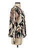 Assorted Brands 100% Polyester Camo Brown Long Sleeve Blouse Size 4 - photo 4