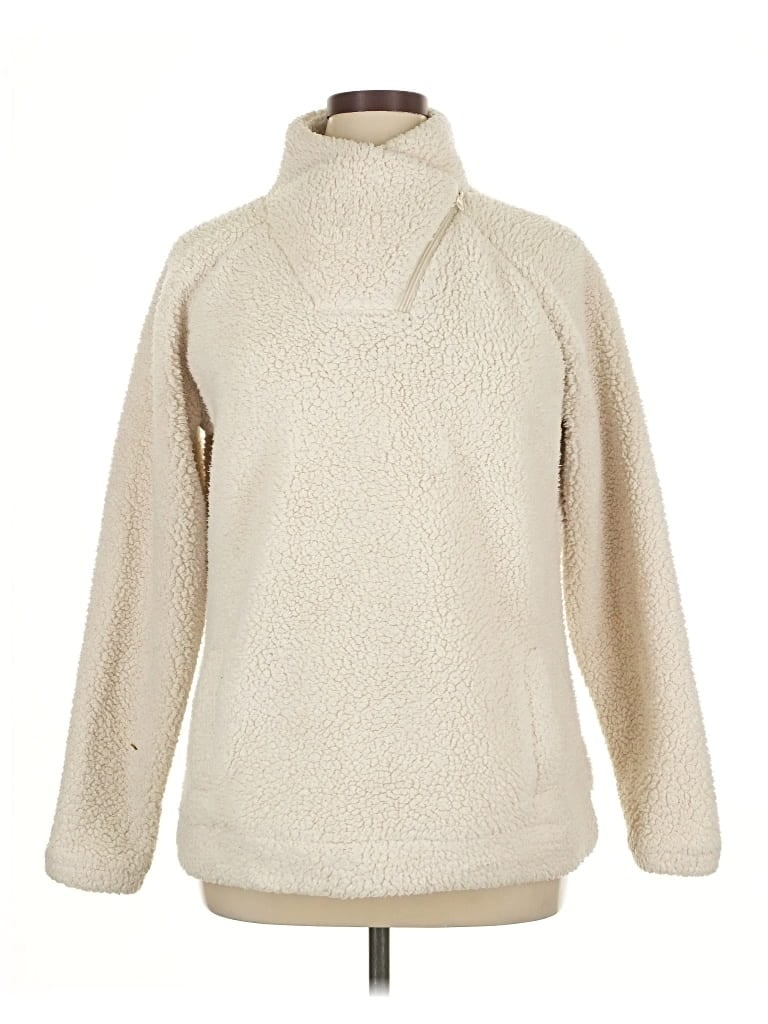 Pre-owned Bcg Turtleneck Sweater In White