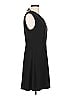 1.State 100% Polyester Solid Black Casual Dress Size 10 - photo 4