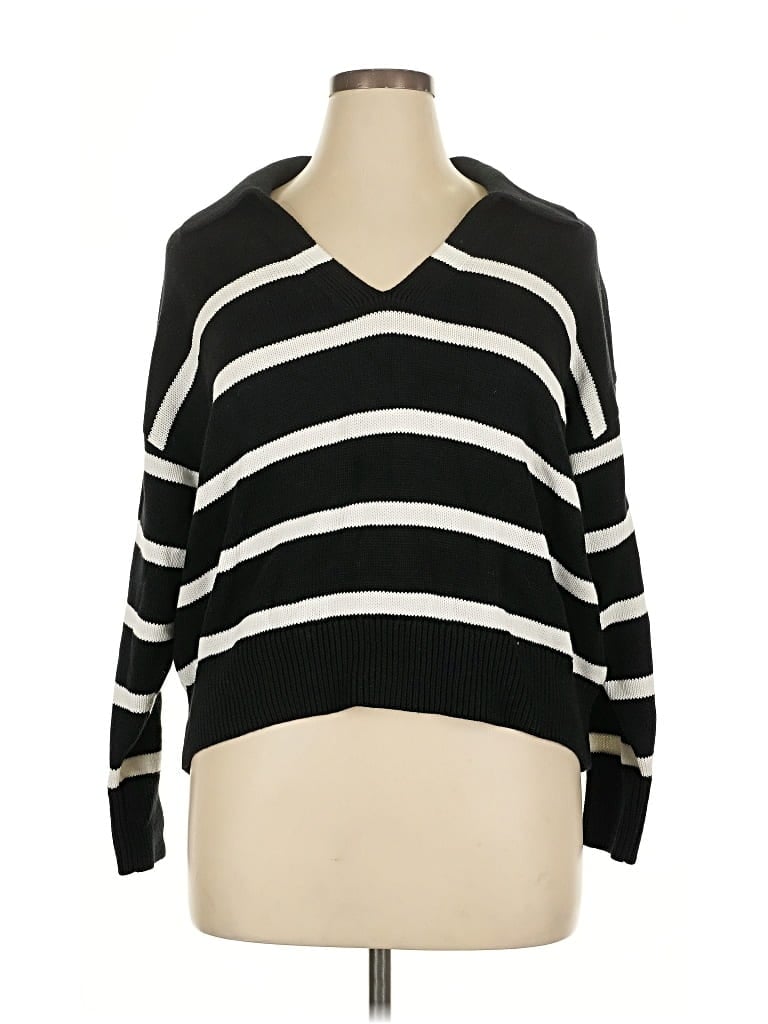 Old Navy Pullover Sweater In Black