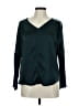 Melissa Nepton Teal Long Sleeve Blouse Size M - photo 1