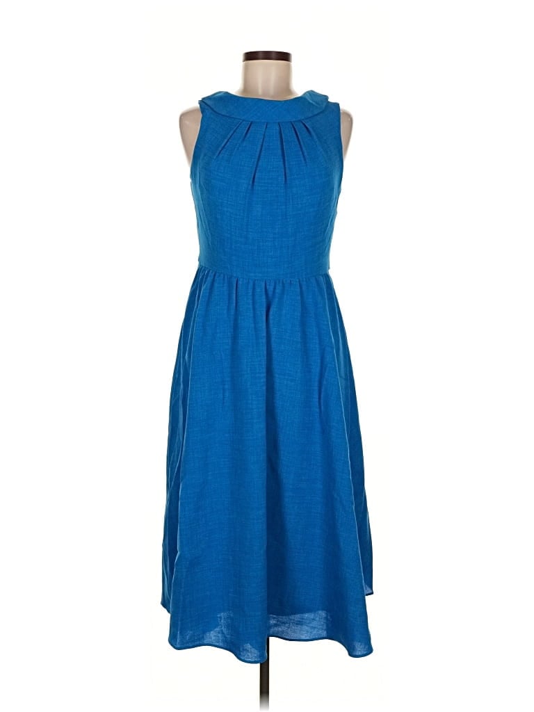 Pre-owned Donna Ricco Casual Dress In Blue