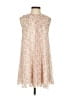 BCBGeneration 100% Polyester Paisley Tan Casual Dress Size XS - photo 1