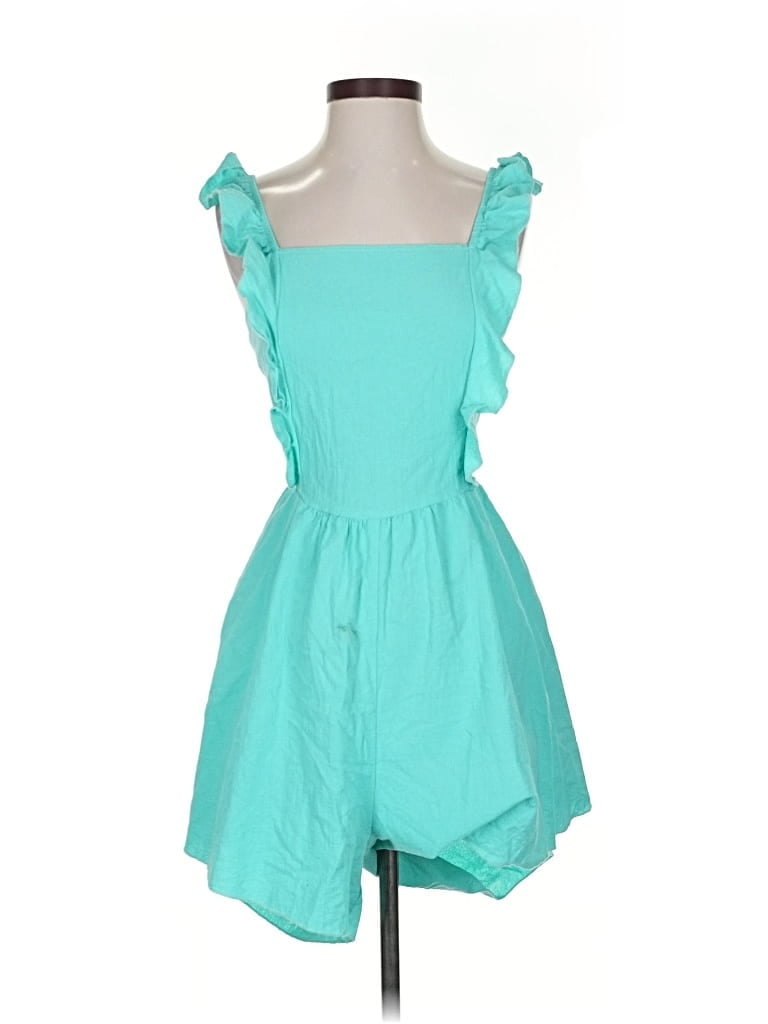 Pre-owned Unbranded Romper In Blue