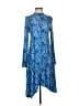 Maeve Print Blue Cocktail Dress Size XS - photo 1