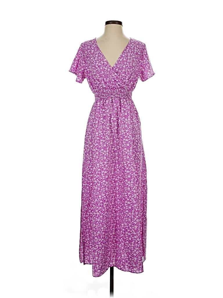 Pre-owned Assorted Brands Casual Dress In Purple