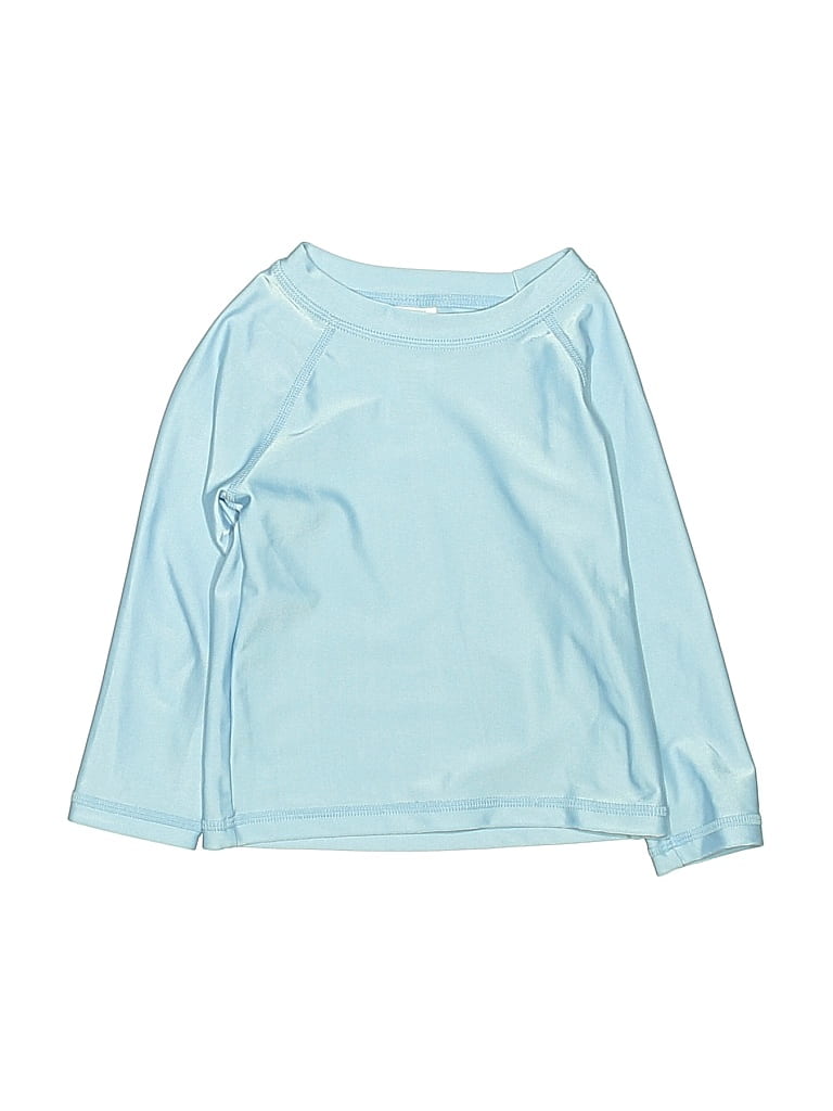 Pre-owned Gerber Kids' Long Sleeve T-shirt In Blue