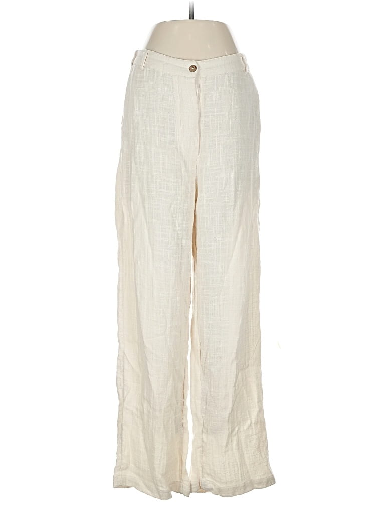Pre-owned Free People Casual Pants In White