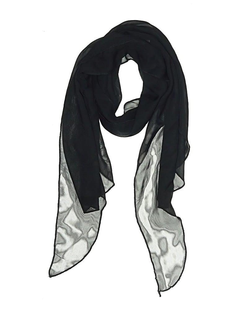Pre-owned Unbranded Scarf In Black