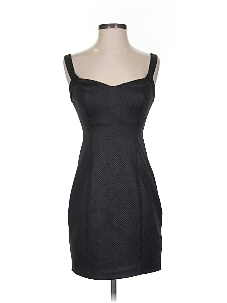 Pre-owned Guess Cocktail Dress In Black