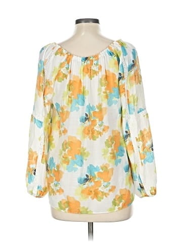 Hope & Harlow 3/4 Sleeve Blouse (view 2)