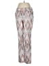 Boston Proper Print Silver Casual Pants Size 6 - photo 1