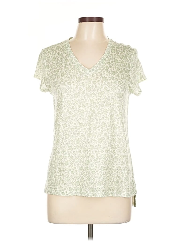 Pre-owned J By Joie Short Sleeve T-shirt In Green