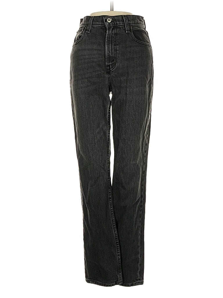 Pre-owned Abercrombie & Fitch Jeans In Black