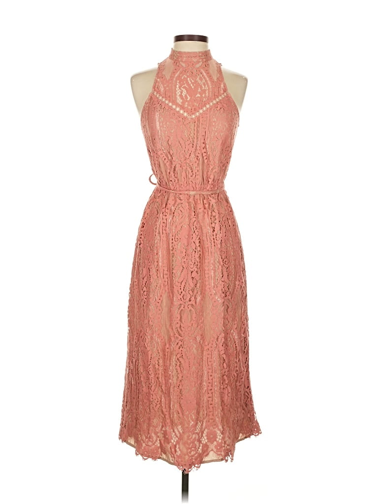 Pre-owned Wayf Cocktail Dress In Orange