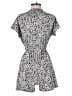 Uniqlo 100% Polyester Hearts Gray Romper Size XS - photo 2