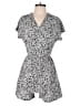 Uniqlo 100% Polyester Hearts Gray Romper Size XS - photo 1