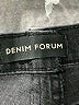 Denim Forum Solid Black Jeans Size 30 waist - photo 6
