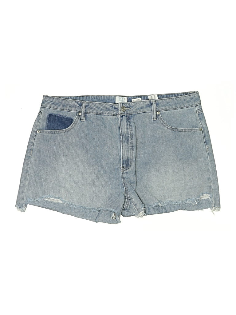 Pre-owned Time And Tru Denim Shorts In Blue