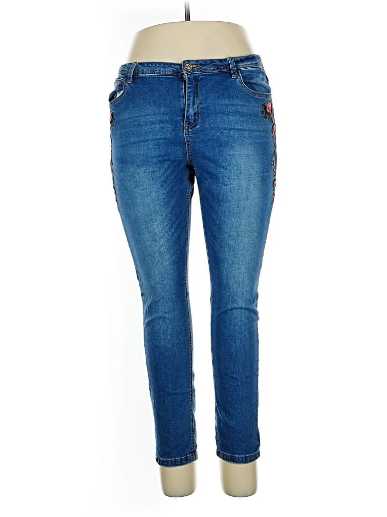 Pre-owned Absolutely Famous Jeans In Blue