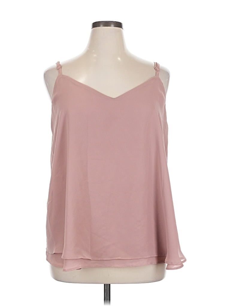 Pre-owned Torrid Sleeveless Blouse In Pink