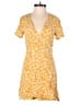 Lulus 100% Rayon Yellow Romper Size XS - photo 1