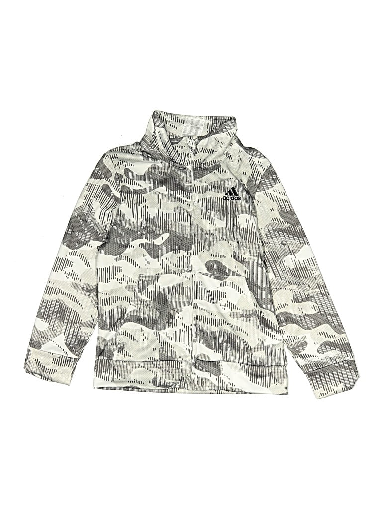 Pre-owned Adidas Originals Kids' Snow Jacket In Silver