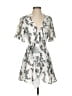 StyleStalker Floral White Casual Dress Size XS - photo 1