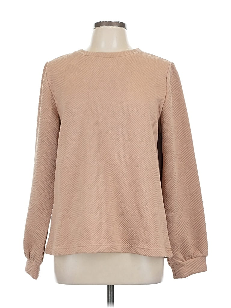 Pre-owned Lovely Melody Sweatshirt In Brown