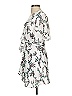 StyleStalker Floral White Casual Dress Size XS - photo 5