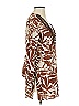 ViX 100% Cotton Brown 3/4 Sleeve Blouse Size S - photo 4