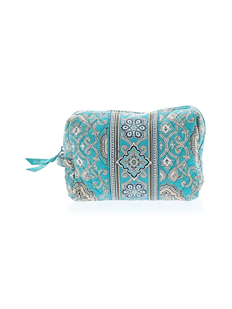 Pre-owned Vera Bradley Makeup Bag In Blue