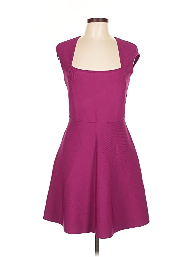 Pre-owned Bcbgmaxazria Cocktail Dress In Purple