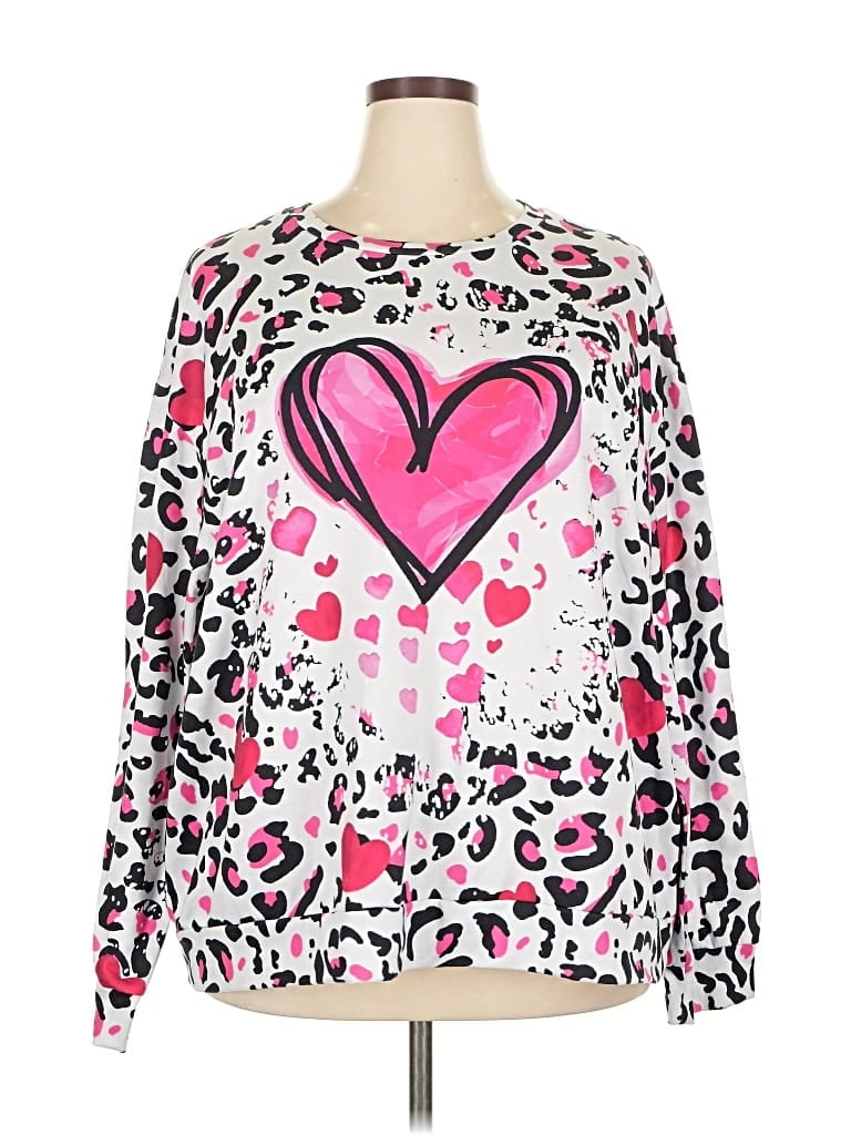 Pre-owned Unbranded Pullover Sweater In Pink