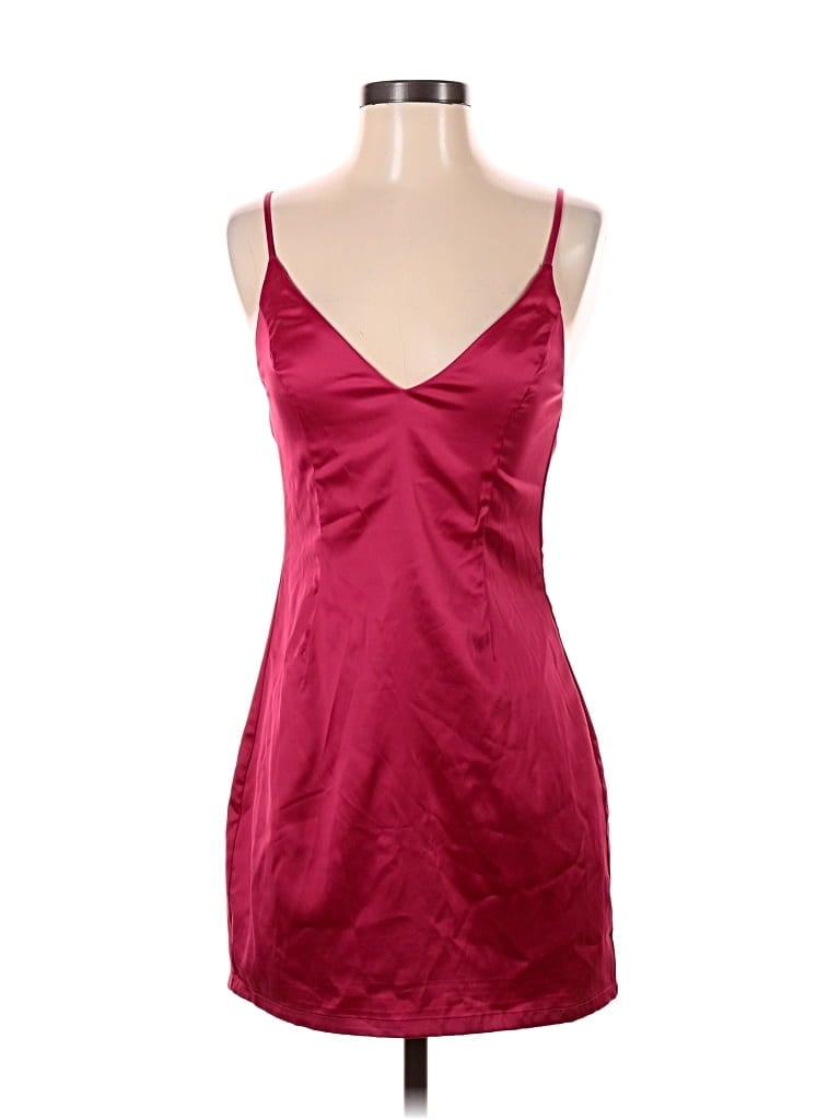 SUPERDOWN Pre-owned Cocktail Dress In Burgundy