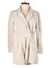 Talula 100% Cotton Chevron-herringbone Ivory Romper Size S - photo 1